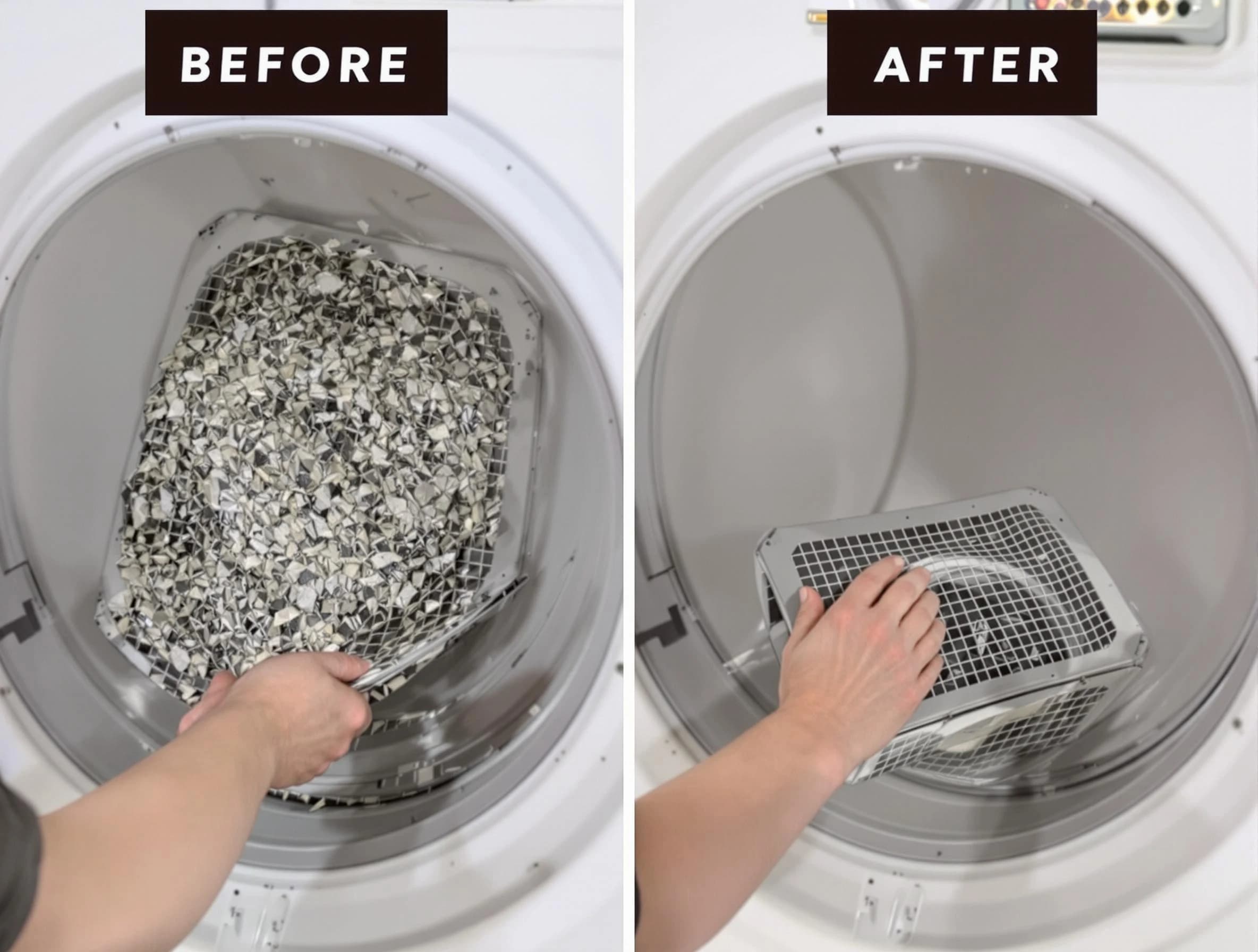 Professional lint trap cleaning by Dunwoody Dryer Vent Cleaning in Dunwoody