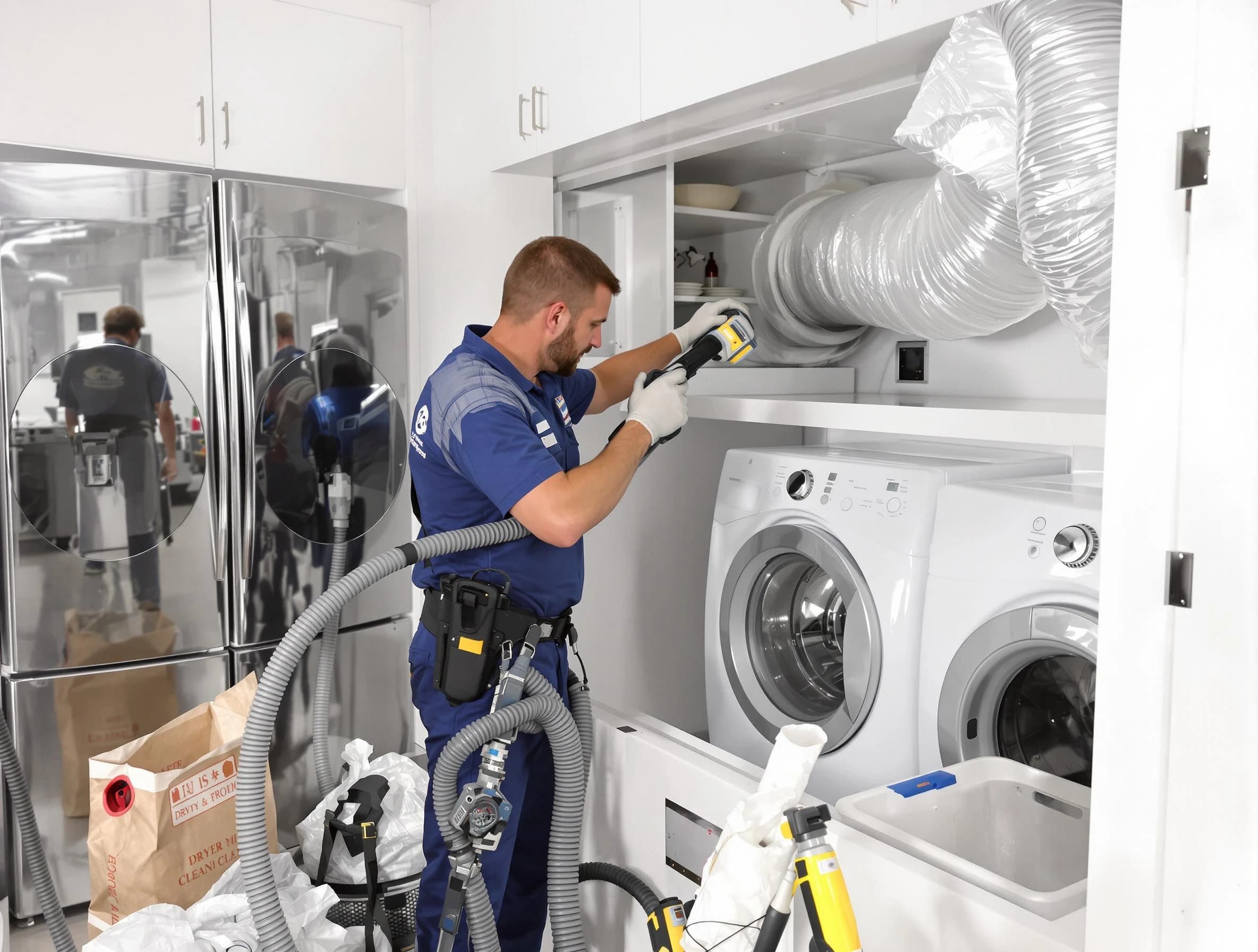 Professional duct cleaning by Dunwoody Dryer Vent Cleaning in Dunwoody