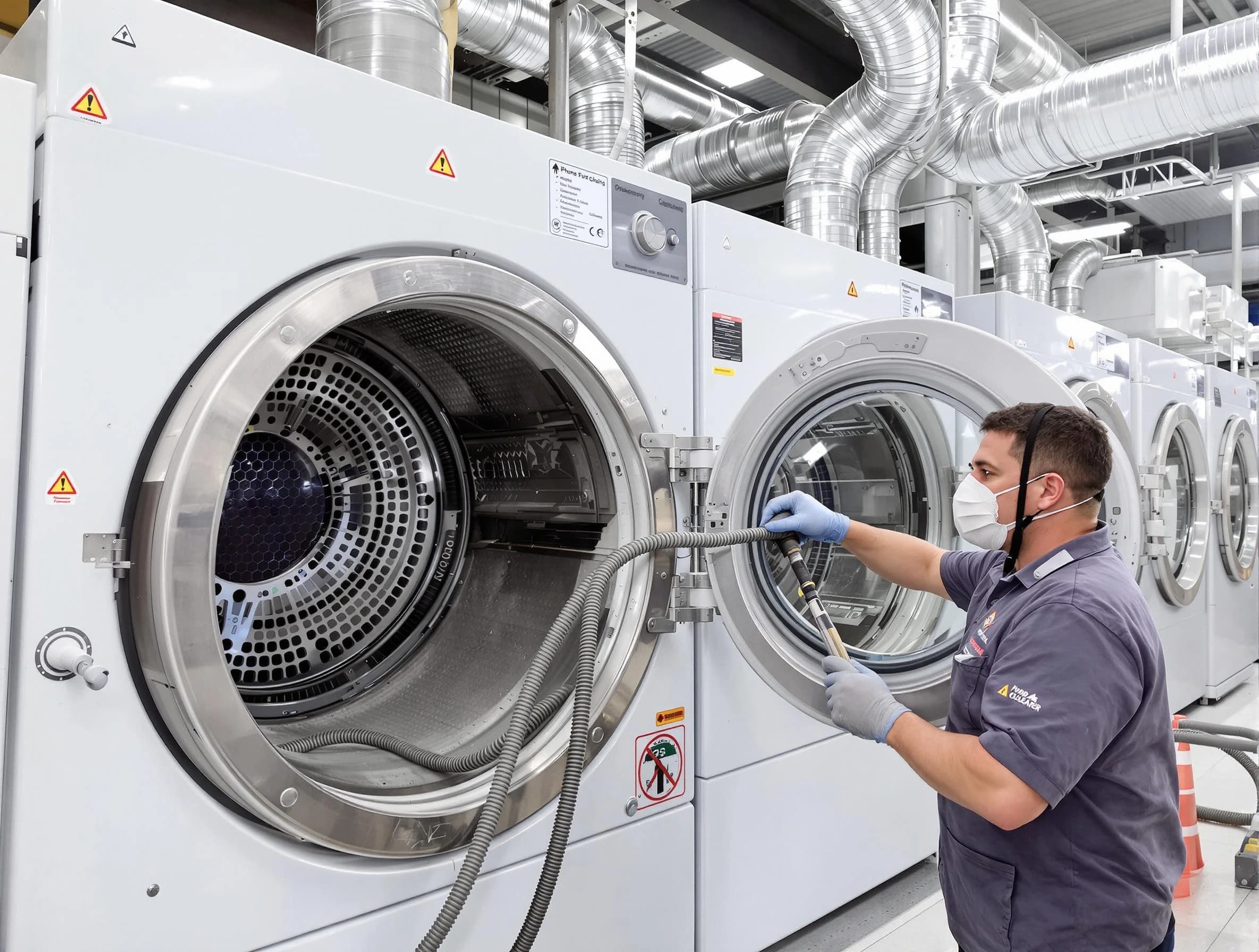 Industrial-grade dryer vent cleaning by Dunwoody Dryer Vent Cleaning in Dunwoody